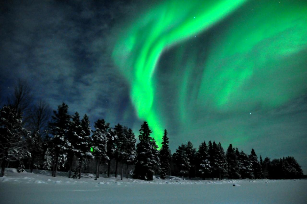 Cottage On Wild River In Lapland/Sweden Karlsten Exterior foto