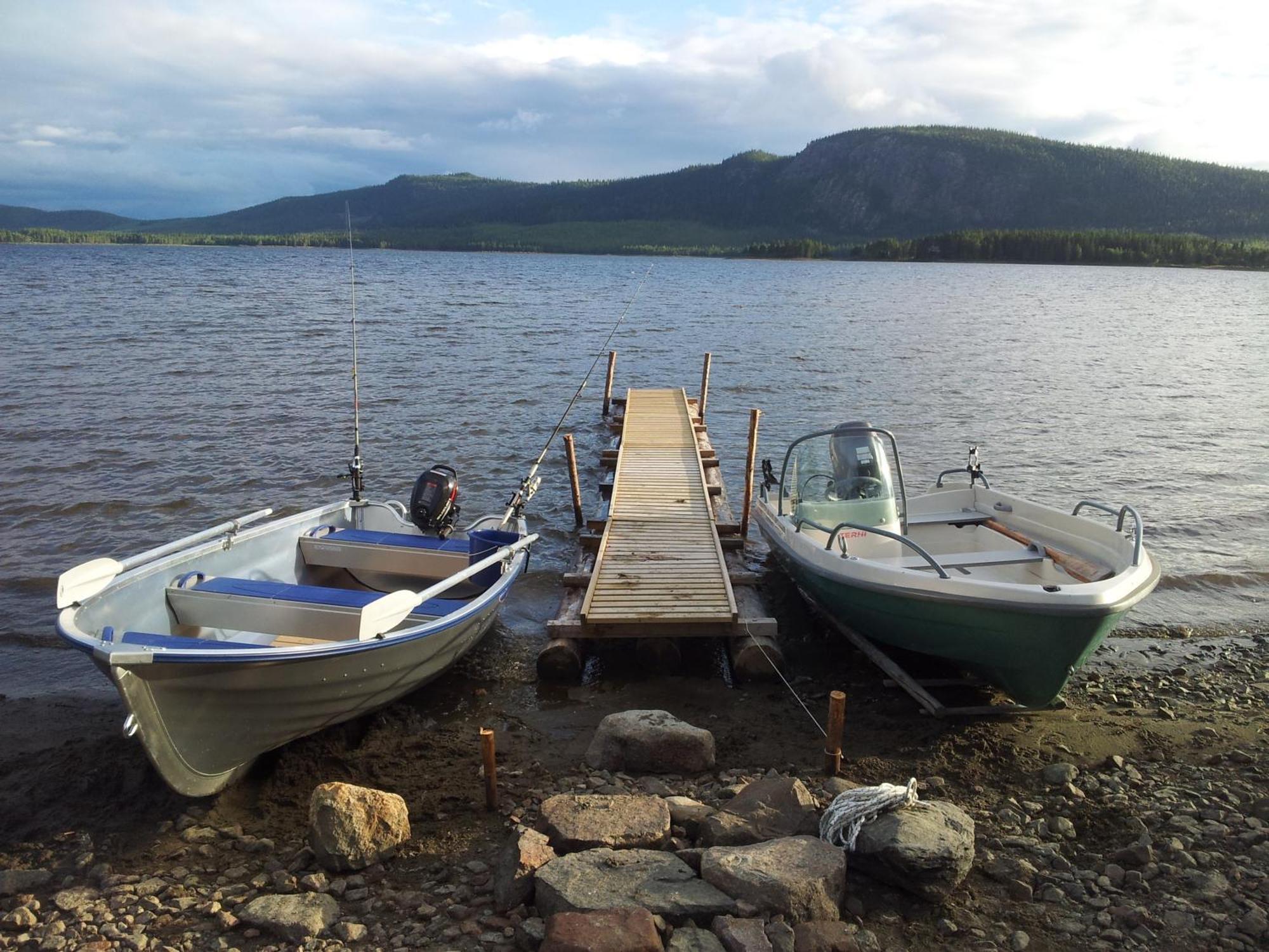 Cottage On Wild River In Lapland/Sweden Karlsten Exterior foto