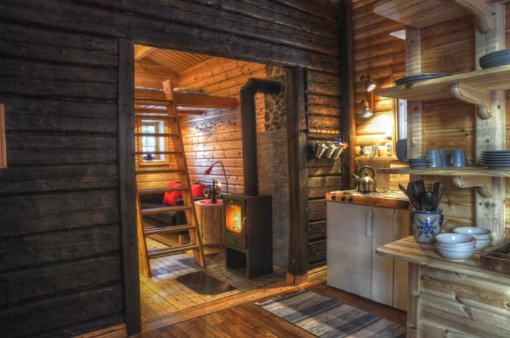Cottage On Wild River In Lapland/Sweden Karlsten Habitación foto